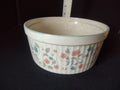Vintage Country Classics Souffle Dish Geese Goose Duck Bowl CRAZING (lot 2803c)