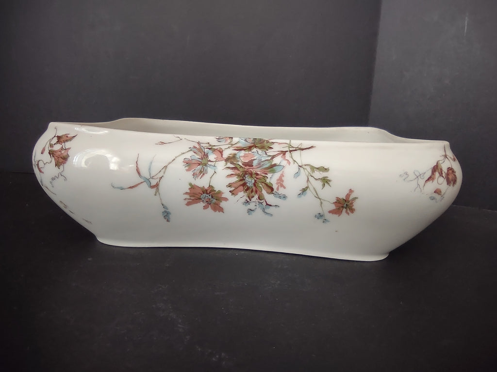 Depose Haviland Limoges Blue Flower Serving Bowl NO LID (lot 961)