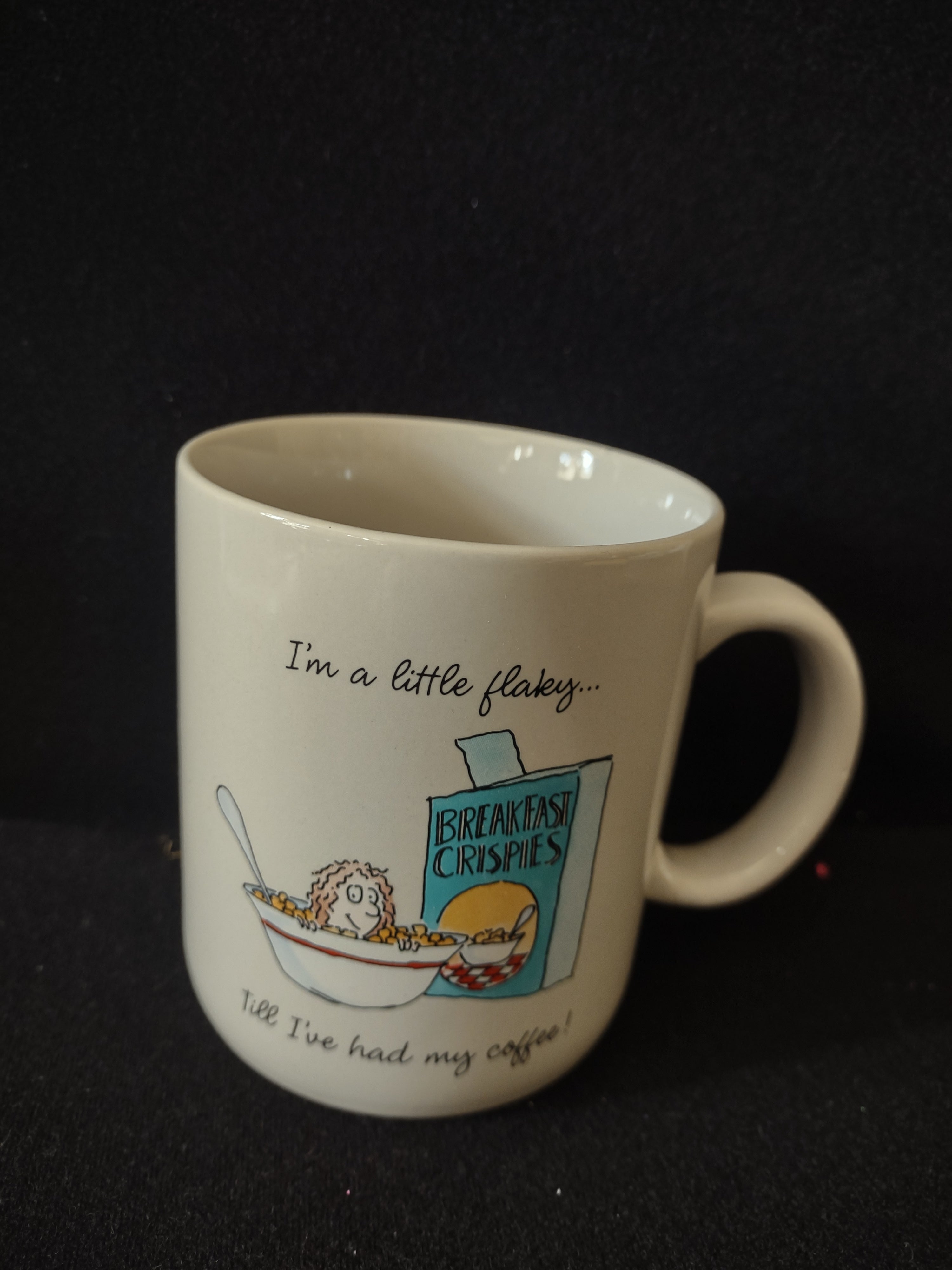 Hallmark Little Flaky Coffee Cup Cereal Bowl Box (Lot 4191)