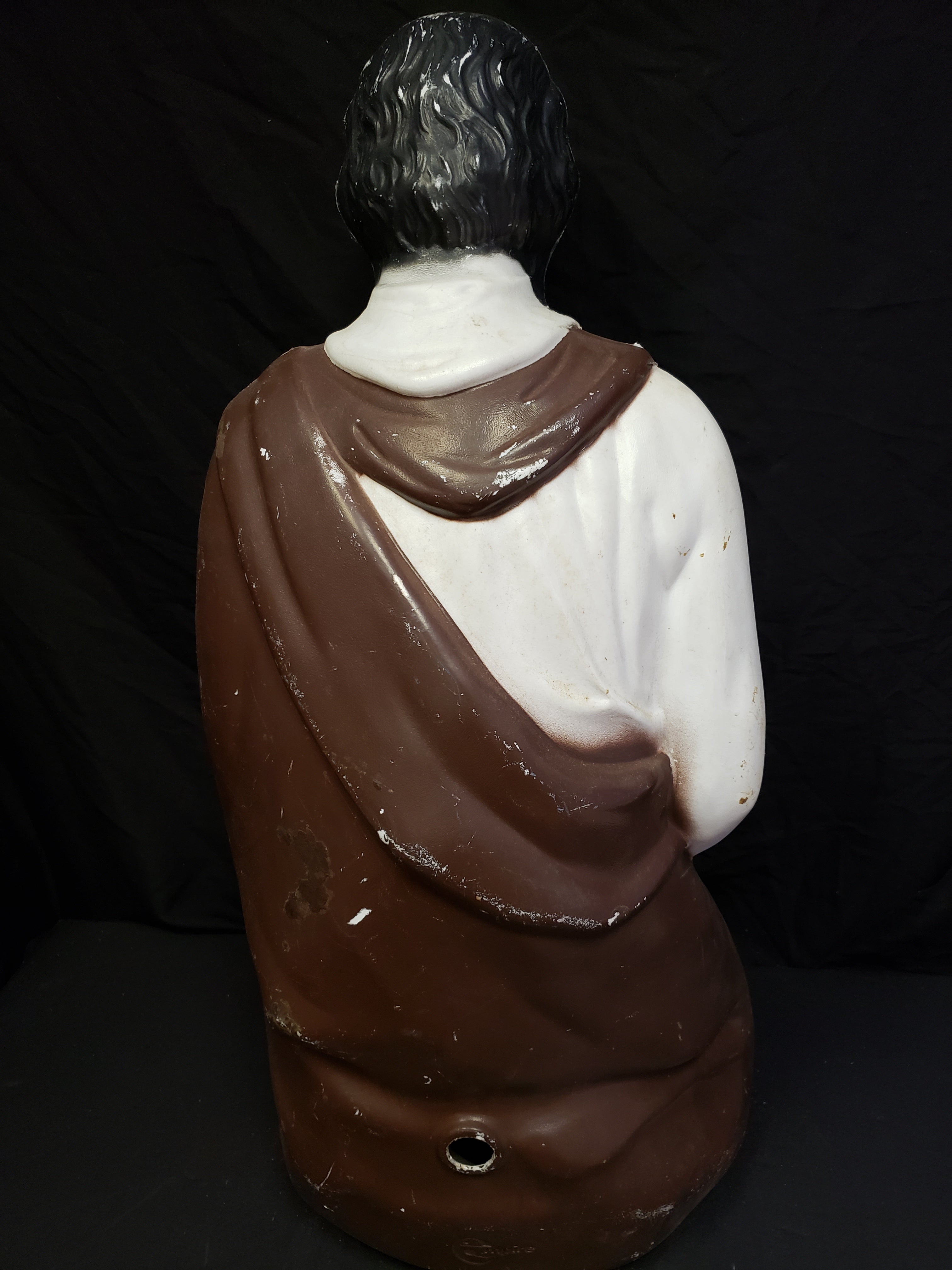 Vintage Christmas Outdoor Brown Joseph Blow Mold 27" (lot 2258)