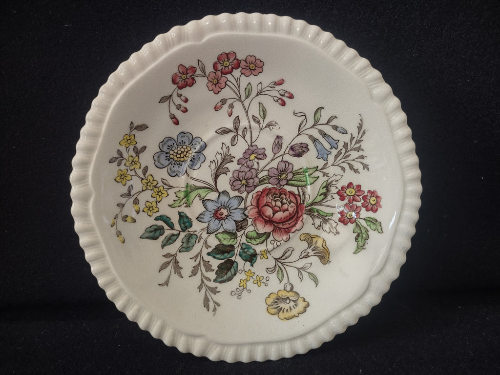 Vintage Spode English Countryside Romney Saucer ONLY Ironstone (lot 5781)