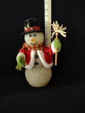 Vintage Christmas/Winter Animated Plastic Snowman Winter Wonder Land (Lot 3675)