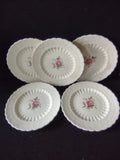 Vintage Spode Jewel Billingsley Rose Dessert Plate Ironstone IMPERFECT (Lot 5789