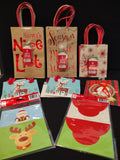 Lot Christmas Gift Bags Gift Card Holders Assorted Sizes Designs (Lot 4595)