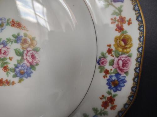 Vintage Haviland Limoges Cheverny Luncheon Plate 8-1/2" Floral (lot 793)