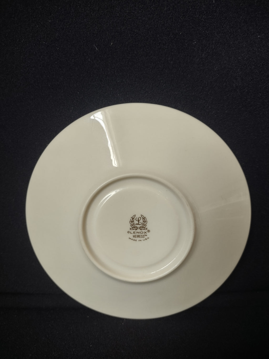 Vintage Lenox Heirless Saucer ONLY (lot 1875)