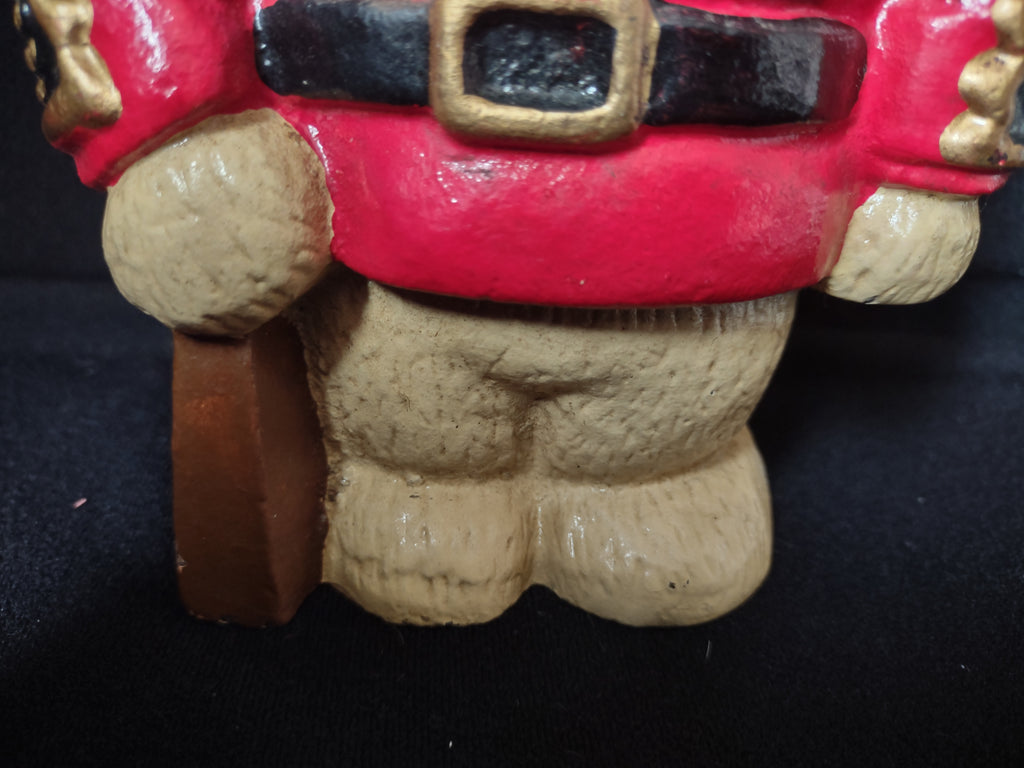 Vintage Upper Deck Bear Cast Iron Doorstop (lot 2583c)