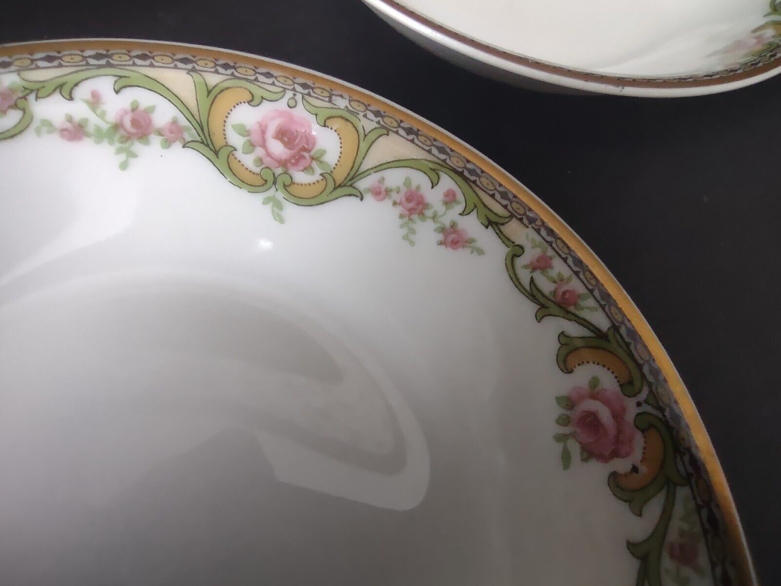 Haviland Limoges France 5 x Bowl 5" Rose Design (lot 606)