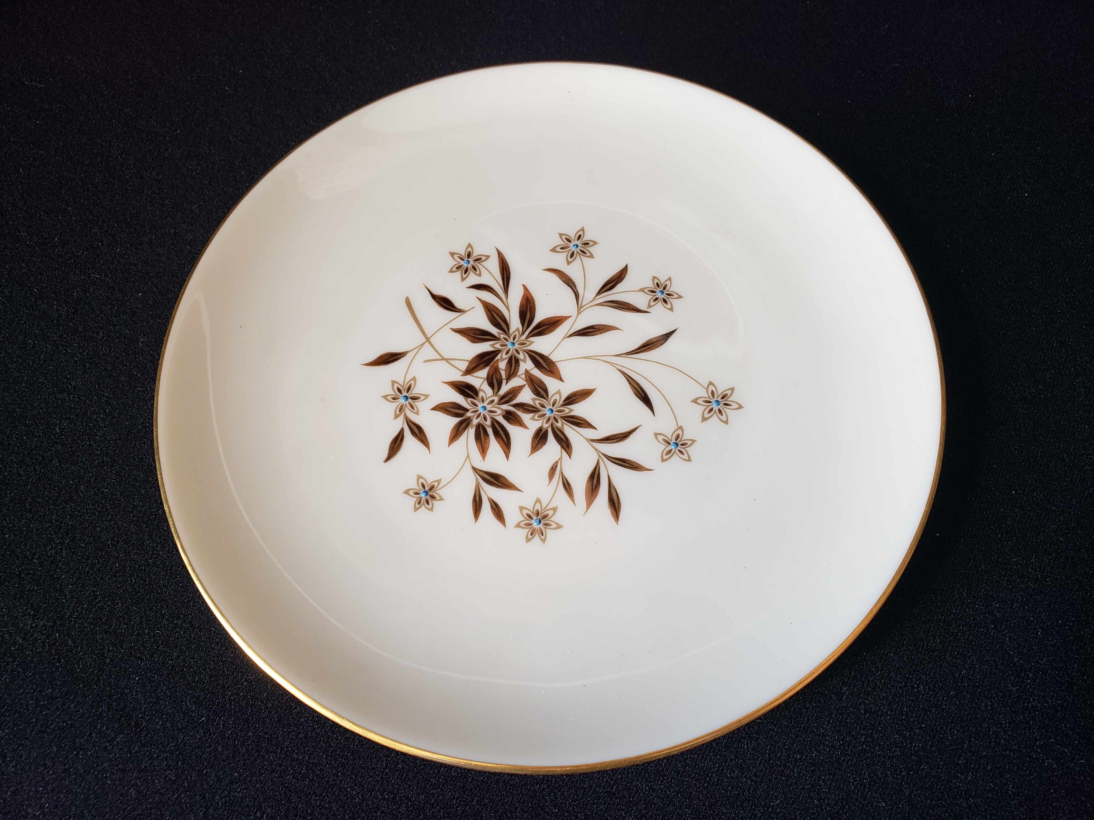 Vintage Lenox Starlight Plate X-302 Dessert or Salad 8" (lot 2004)