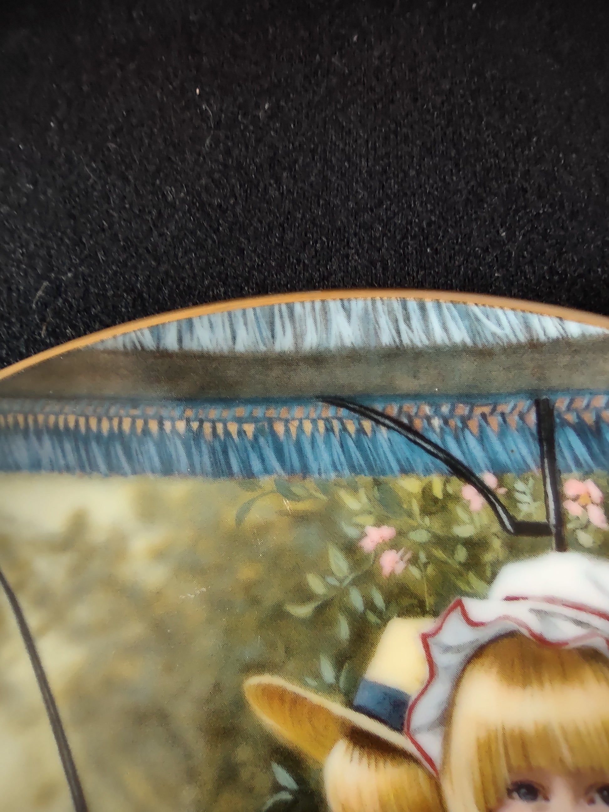 Vintage Days Gone By Collector Plate 8th Issue The Surrey Ride (Lot 5190)