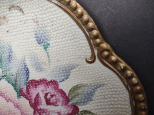 Japan Nagasaki Moriage Plate Rose (lot 754)
