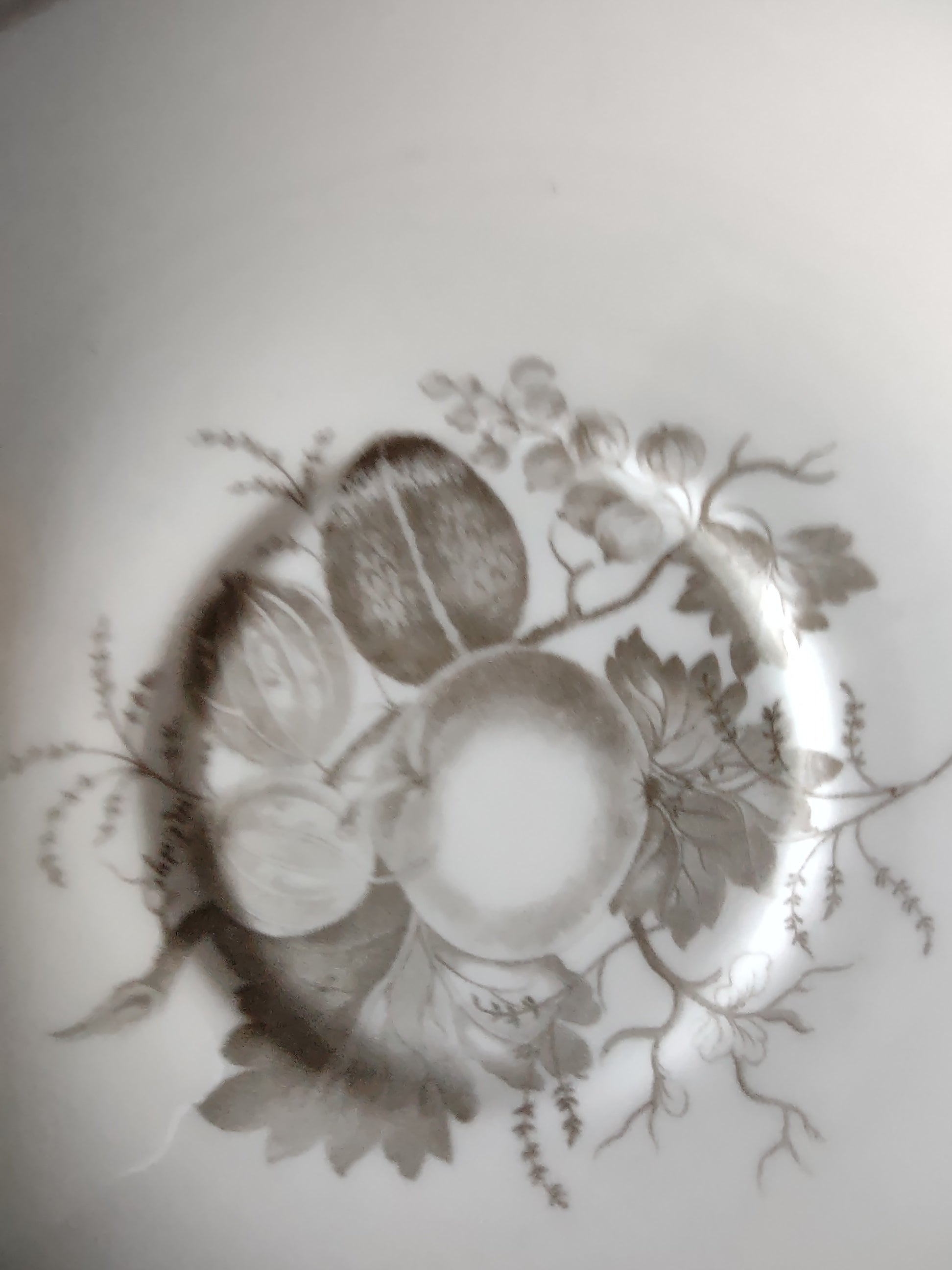 Vintage Spode Saucer Chatham #13 Bone China Gold Trim Set Of 2 (Lot 5714)