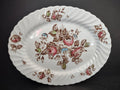 Johnson Brothers Staffordshire Bouquet Serving Platter CRAZING (lot 5597)