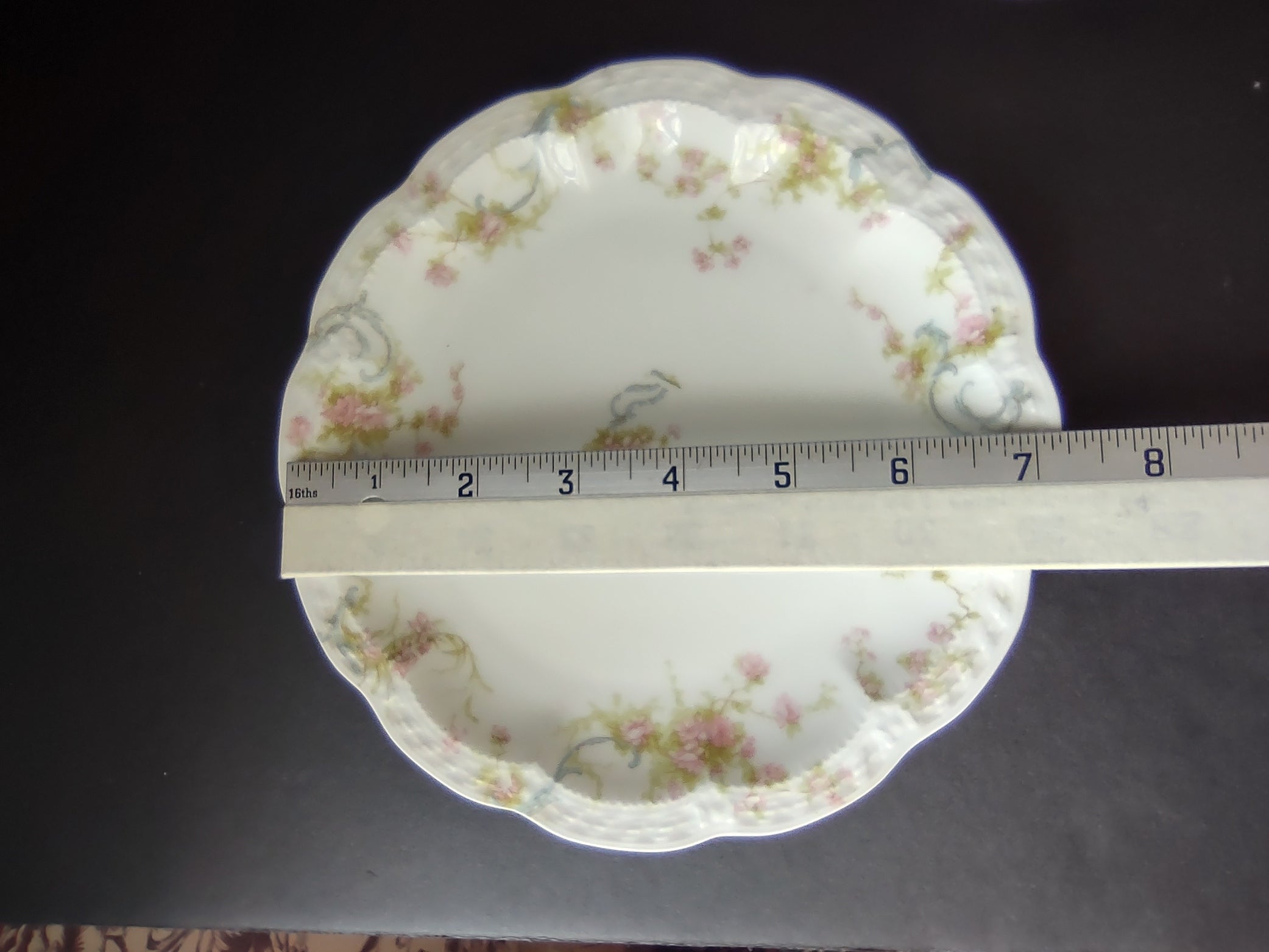 Haviland Limoges Luncheon Dessert Salad Bone Plate (lot 826)