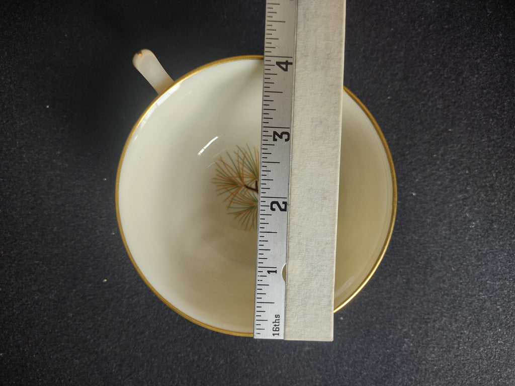 Vintage Lenox Pine W-331 Tea Cup ONLY (lot 1867)