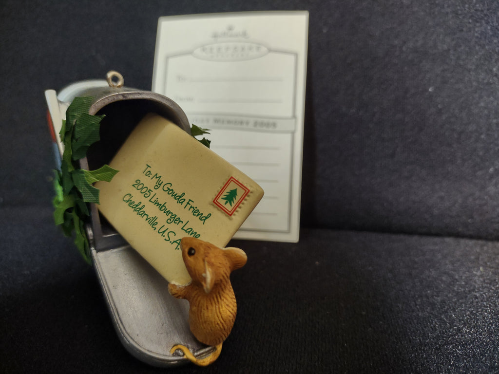 Hallmark Vintage Keepsake Christmas Ornament 2005 To My Gouda Friend (lot 1608)