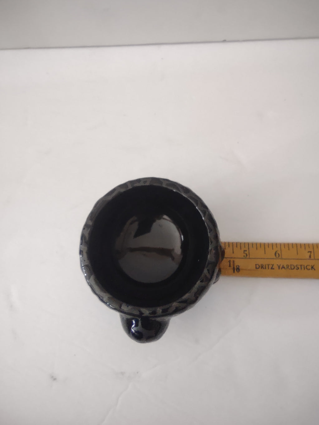 Halloween Spider Web Shaped Chip N Dip Black Serving Tray 16" (Lot 3027t)