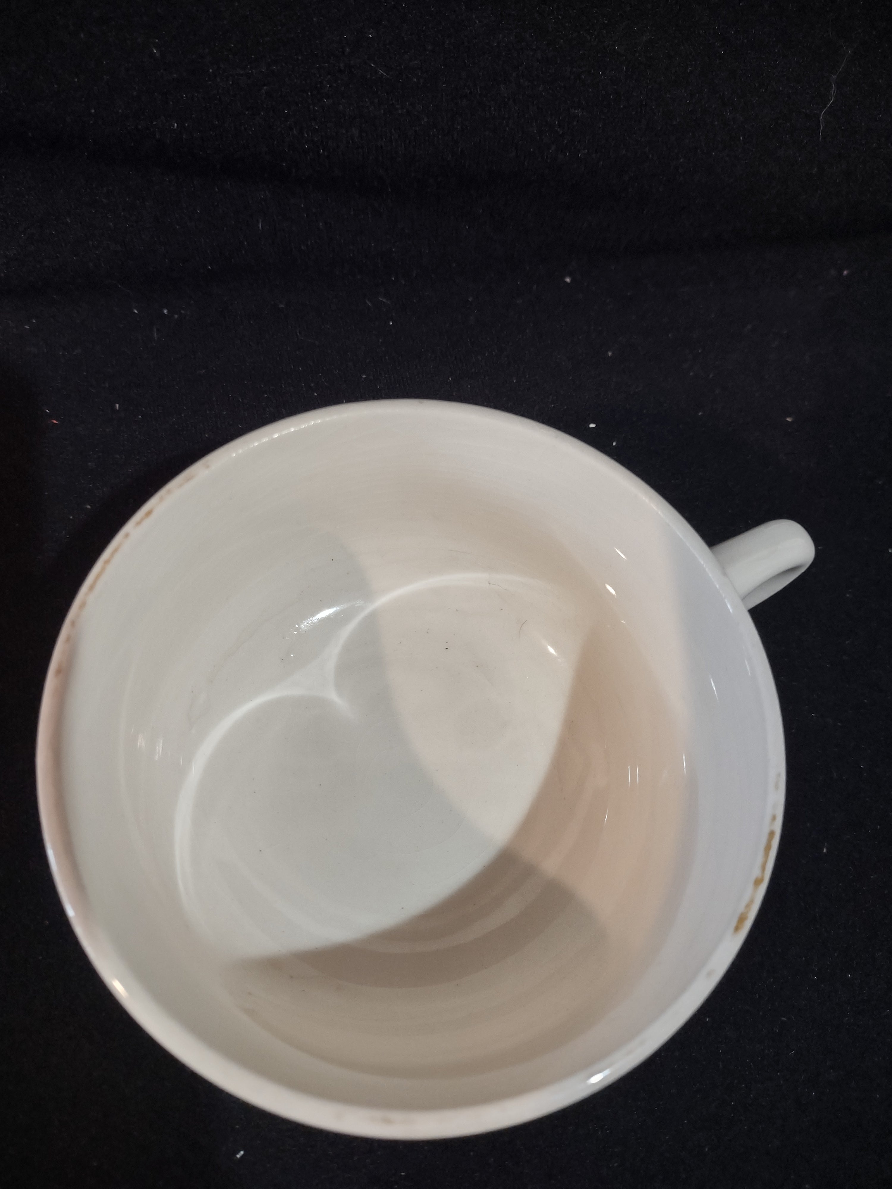 Vintage Dixie Dogwood Pattern Tea Cup Saucer Set Of 3 IMPERFECTIONS (Lot 4259)