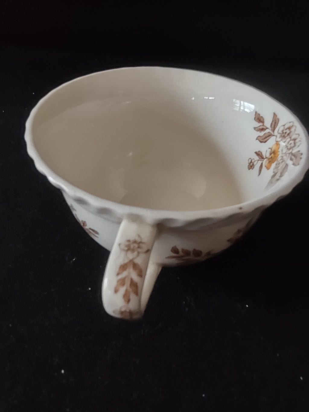 Vintage Johnson Brothers Teacup Pomona Windsor Ware Fruit Flower (Lot 5556)