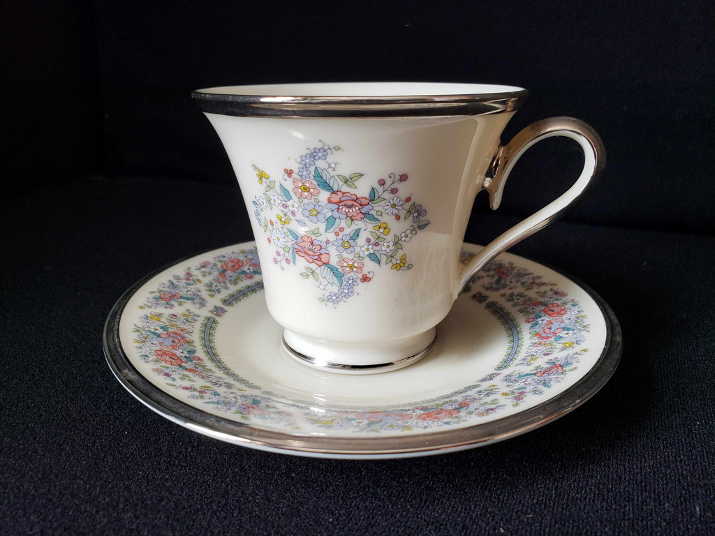 Vintage Lenox Ascot Tea Cup with Saucer (lot 1920)