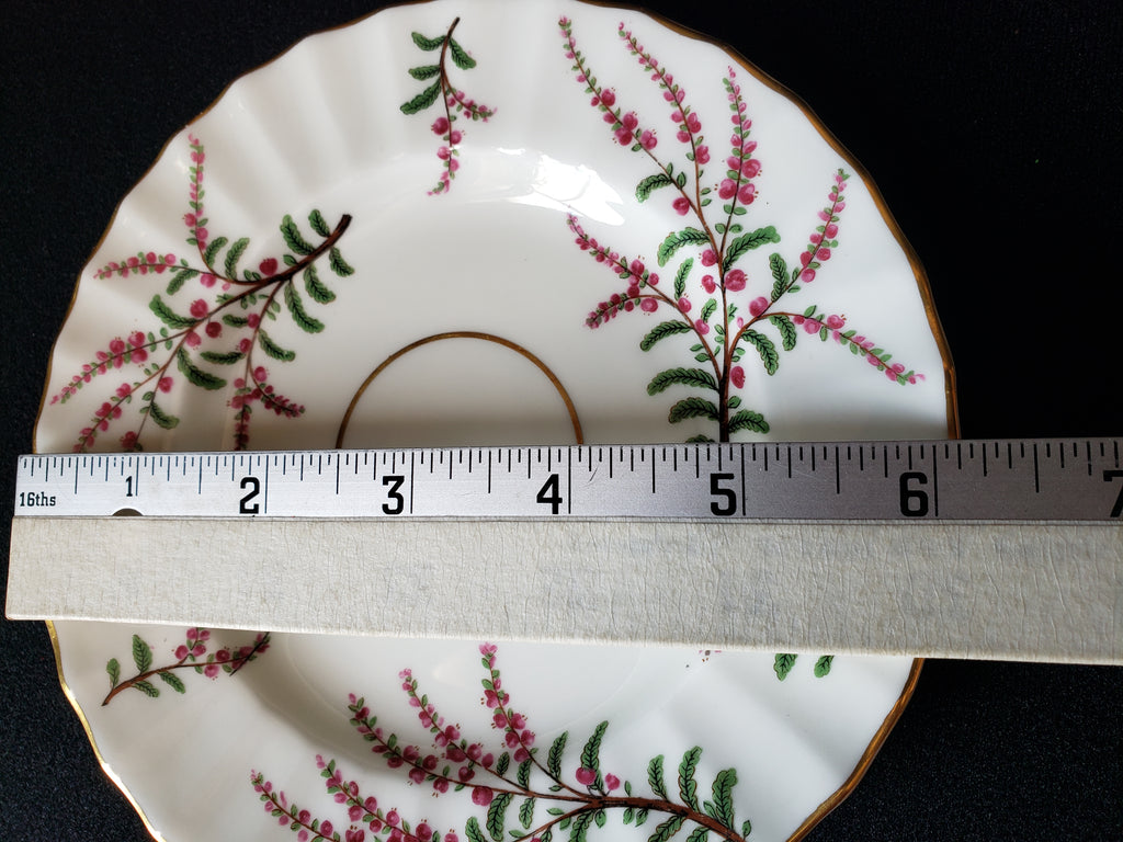 Vintage Royal Worcester Dunrobin Saucer ONLY 6-1/4"(lot 2127)