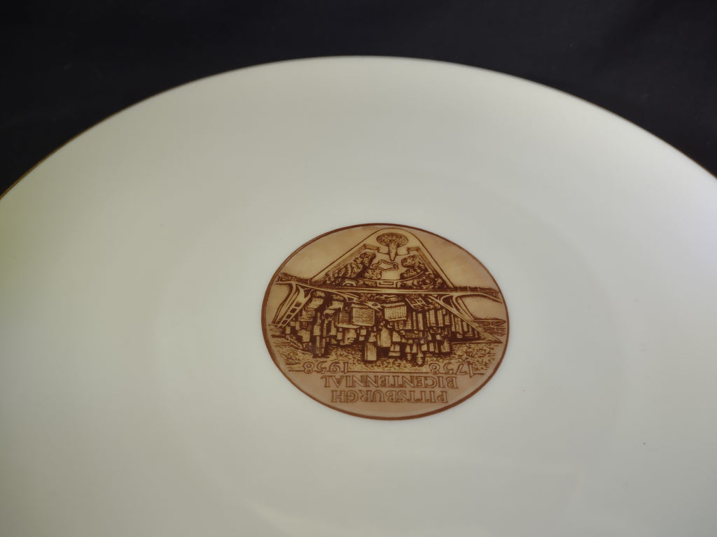 Vintage Lenox C-567 Limited Edition Pittsburgh Bicentennial Plate (lot 2002)