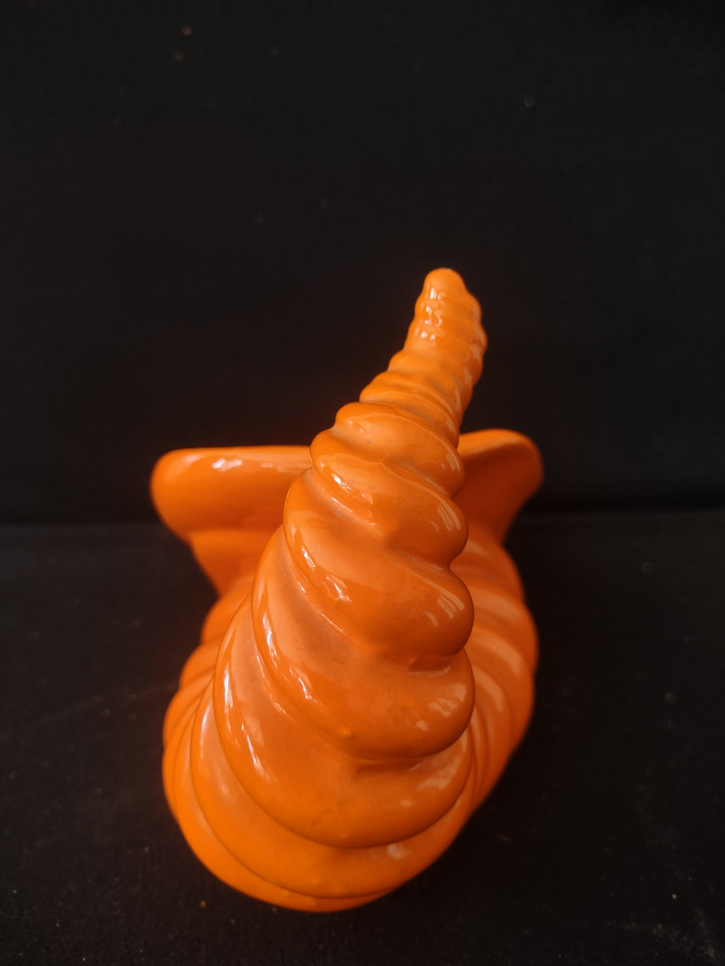 Thanksgiving/Fall Orange Atlantic Mold Cornucopia (Lot 3393)