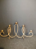 Vintage Home Interior Twisted Candle Holder (lot 2636c)