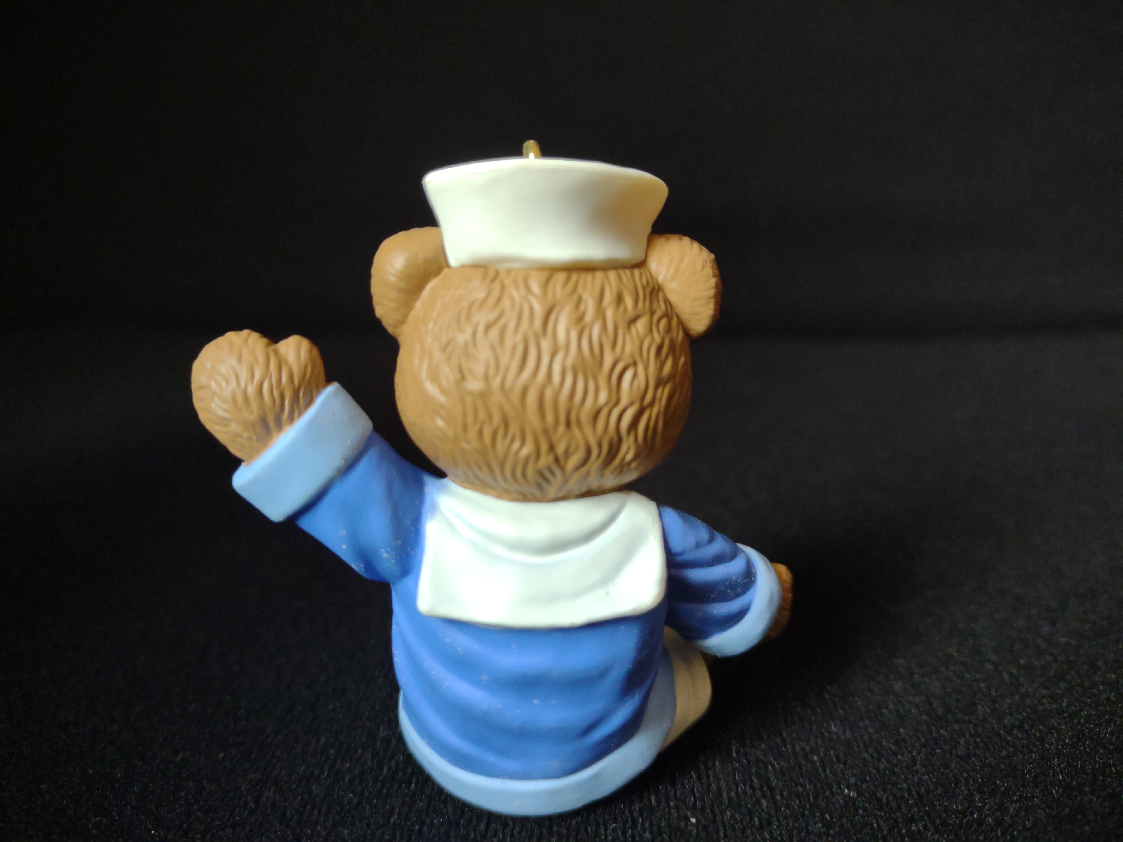 Vintage Hallmark Keepsake Ornament 1998 Grandson Teddy Bear (lot 1604)