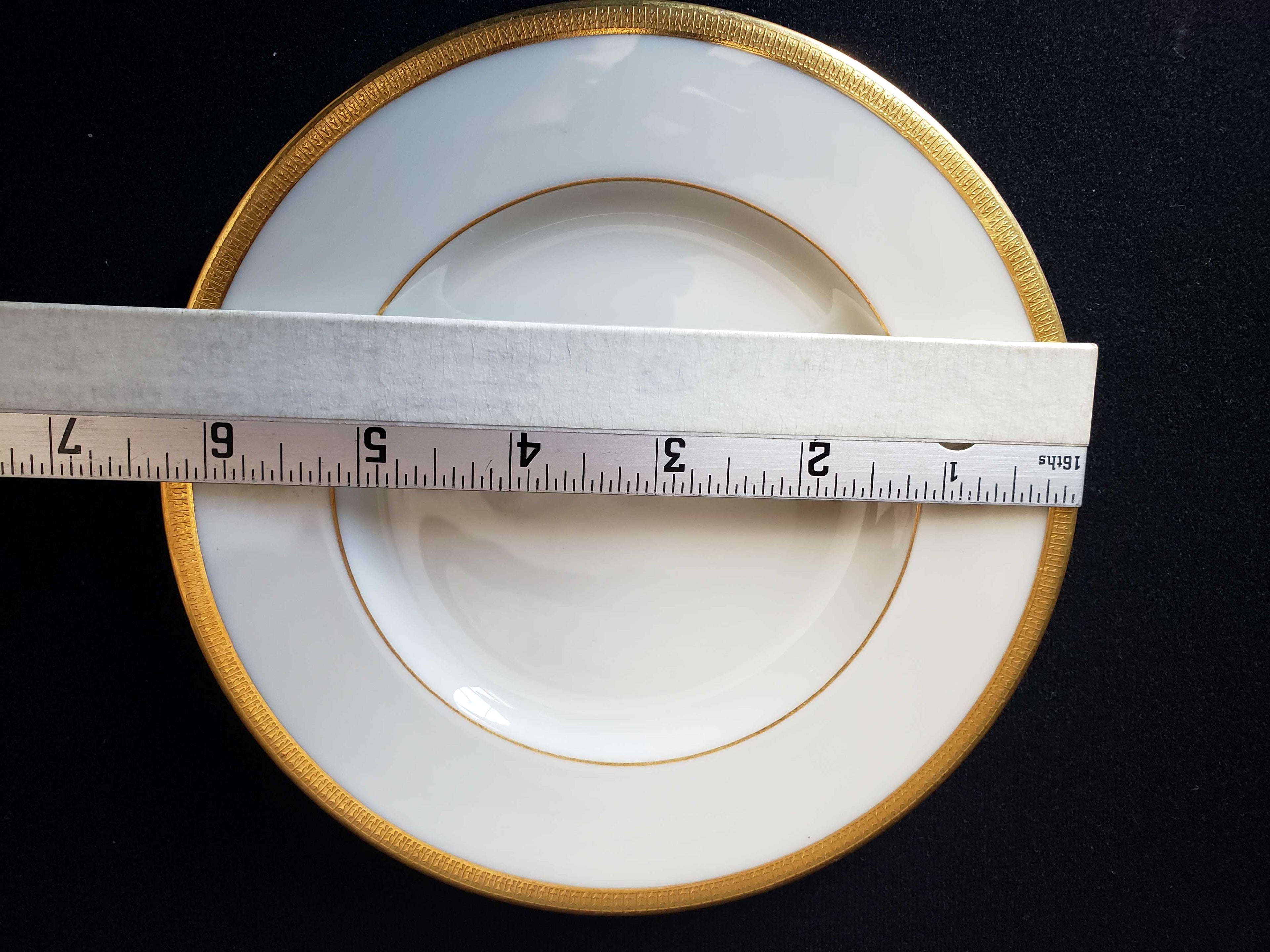 Vintage Lenox Tuxedo J-33 Bread or Dessert Plate 6-3/8"(lot 1968)