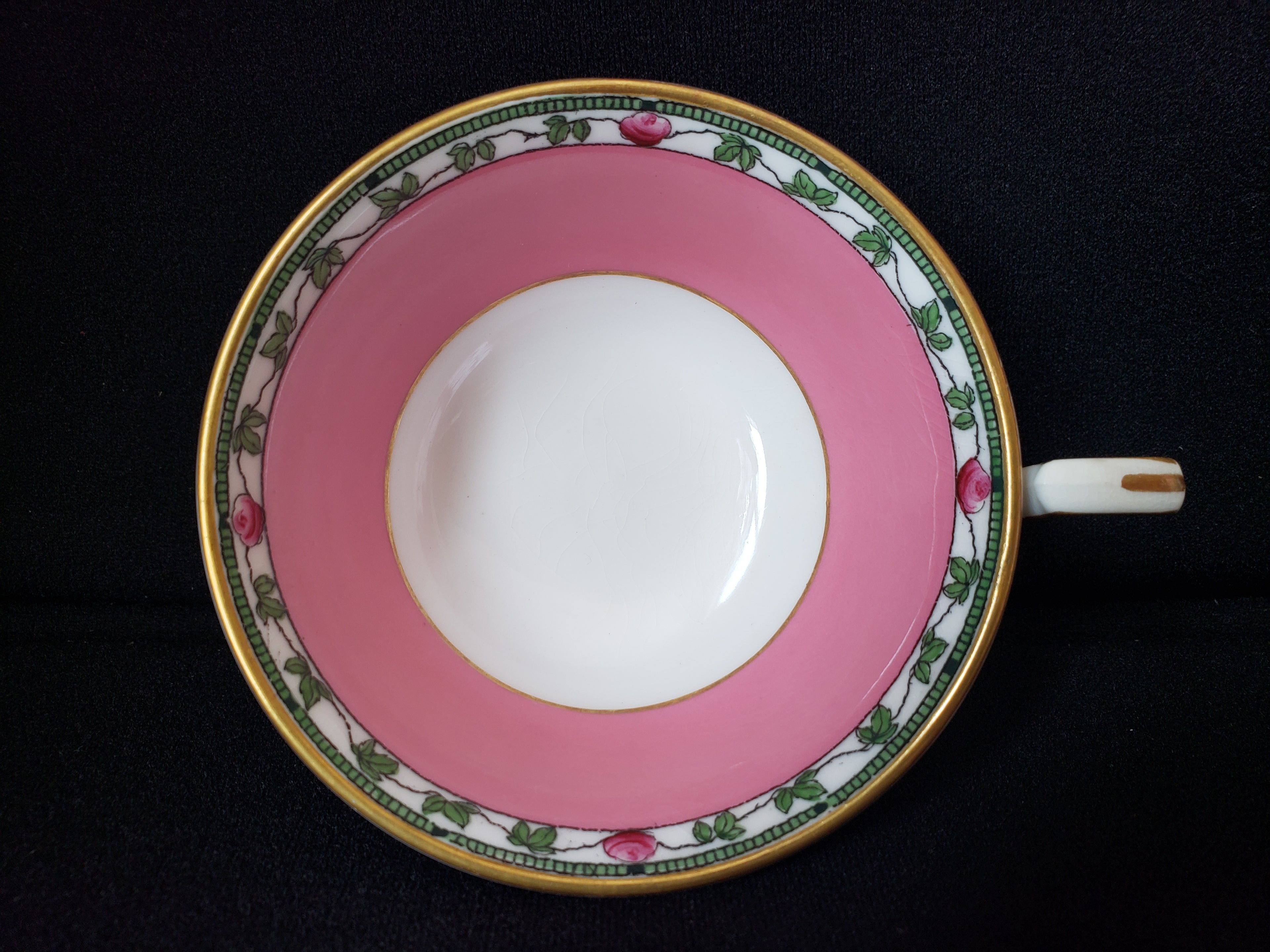 Vintage Royal Worcester Reizenstein Sons Pink Rose Tea Cup ONLY (lot 2055)