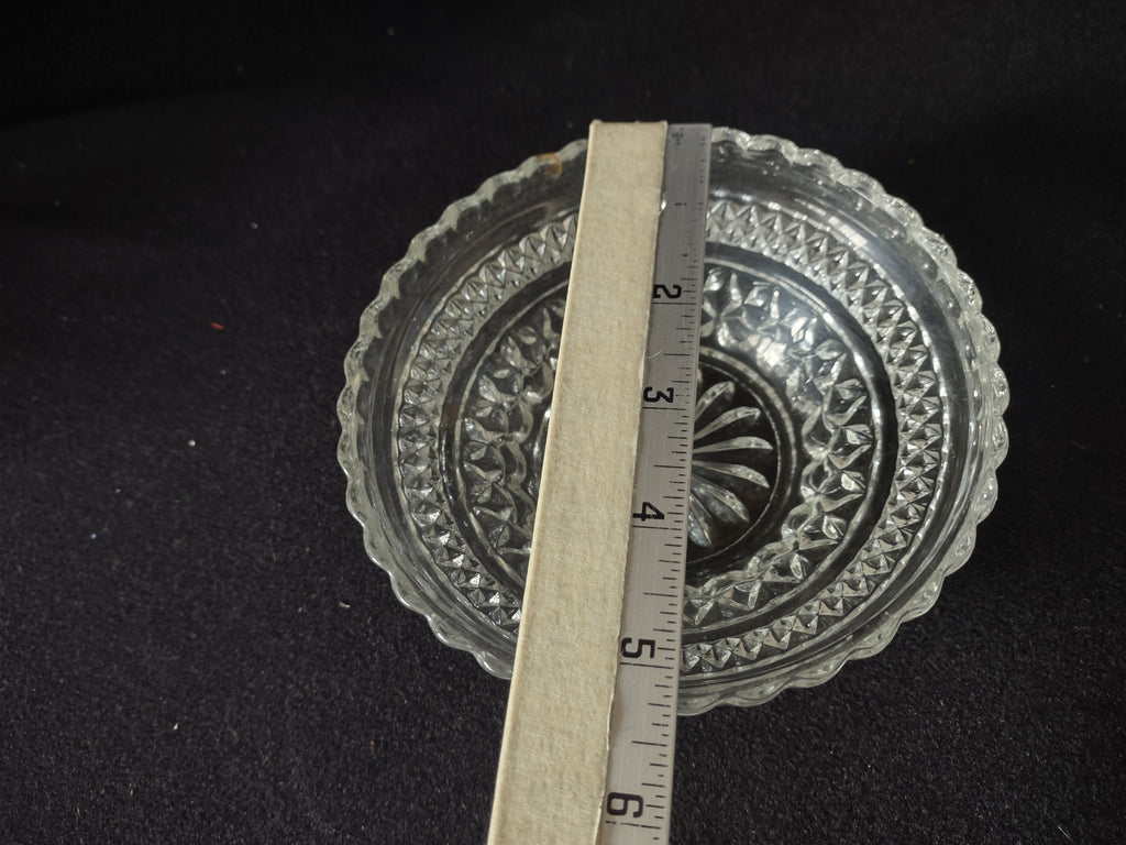 Wexford Anchor Hocking Small Glass Serving Bowl x 6 Diamond (lot 5150)