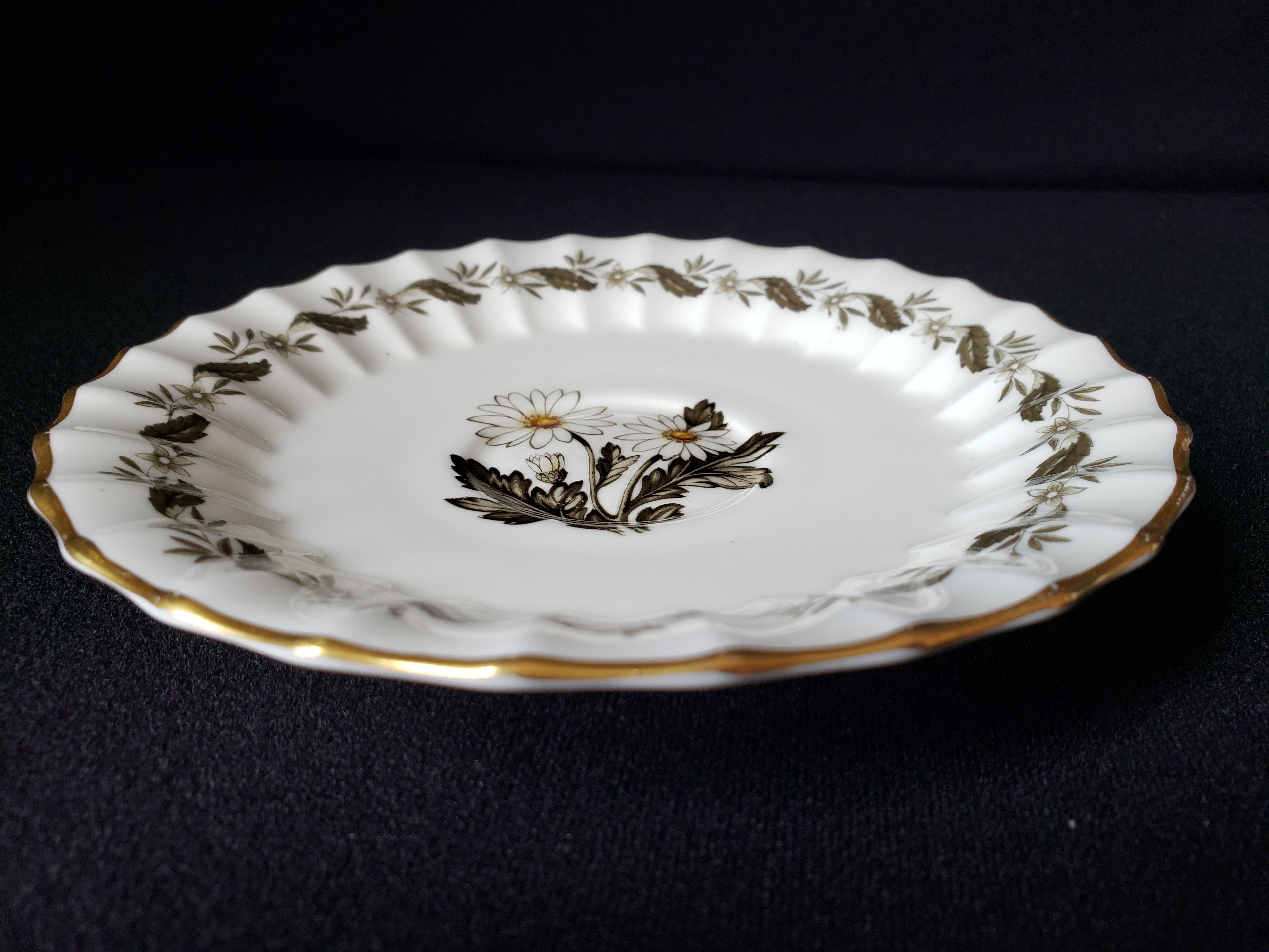 Vintage Royal Worcester Saucer ONLY Engadine 6" (lot 2092)