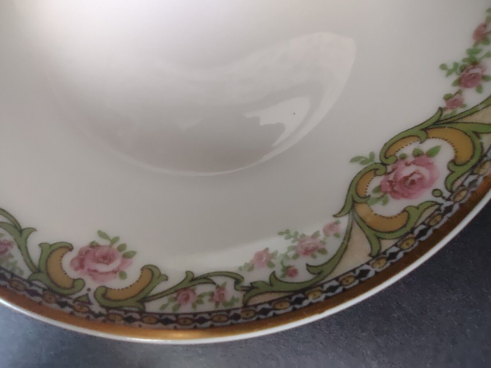 Haviland Limoges France 5 x Bowl 5" Rose Design (lot 606)