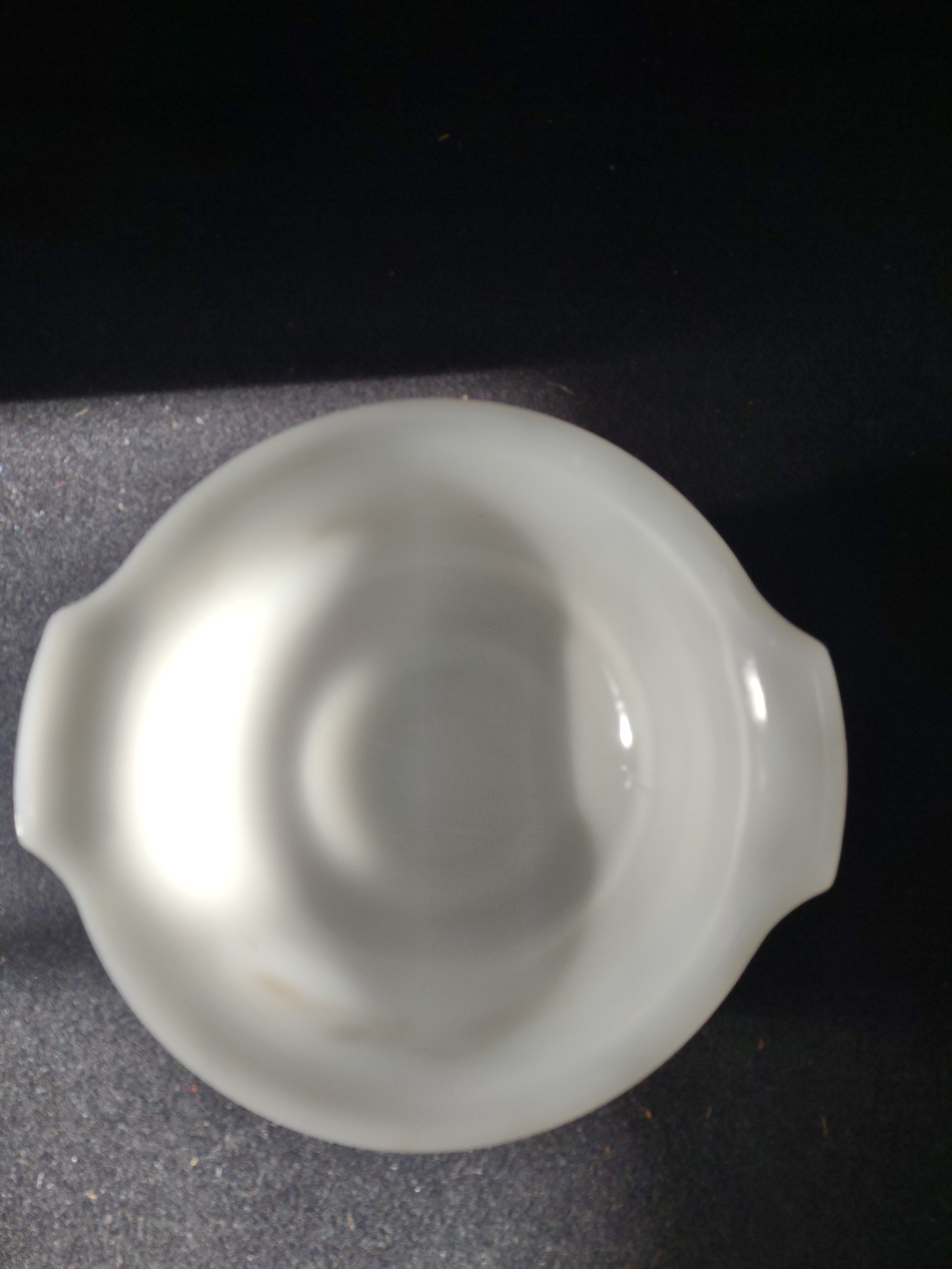 Vintage Sears Milk Glass Mixing Bowl Harvest Wheat (Lot 5128)
