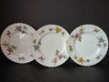 Vintage Minton England Bone Vermont Lunch Salad Plate x 3 IMPERFECT (lot 5461)