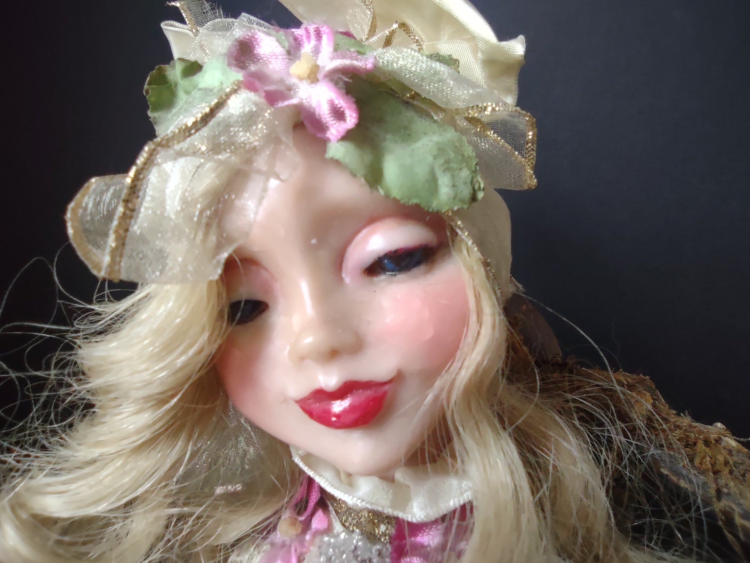 Vintage Marilyn Radzat Sculpture Fairy Princess Doll Lilly Signed (lot 2296)