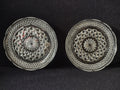 Wexford Anchor Hocking Small Glass Serving 6" Plate Diamond x 2 (lot 5151)