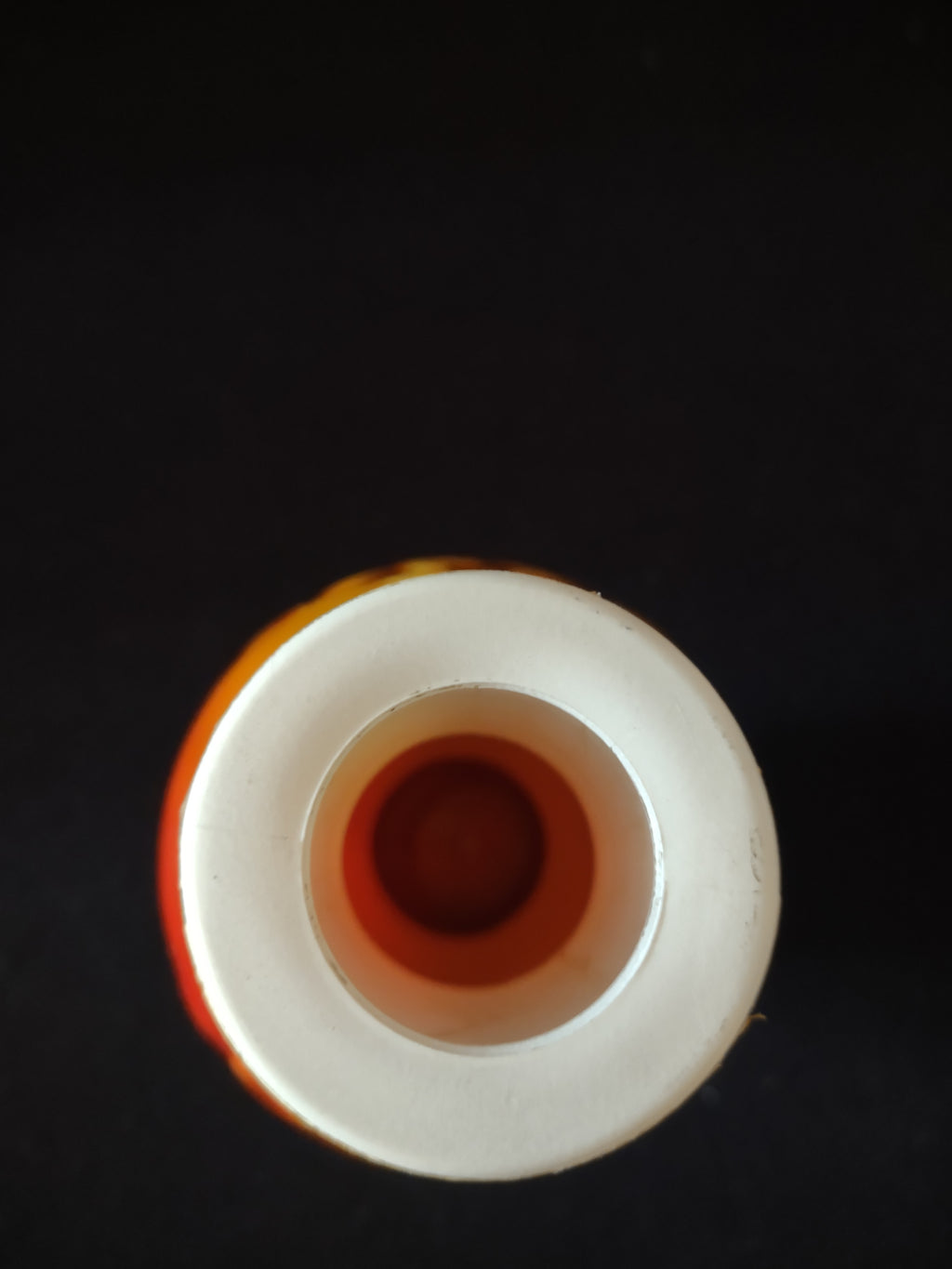 Vintage Avon Spring Bouquet Fragranced Vase Oriental Red (Lot 3185)
