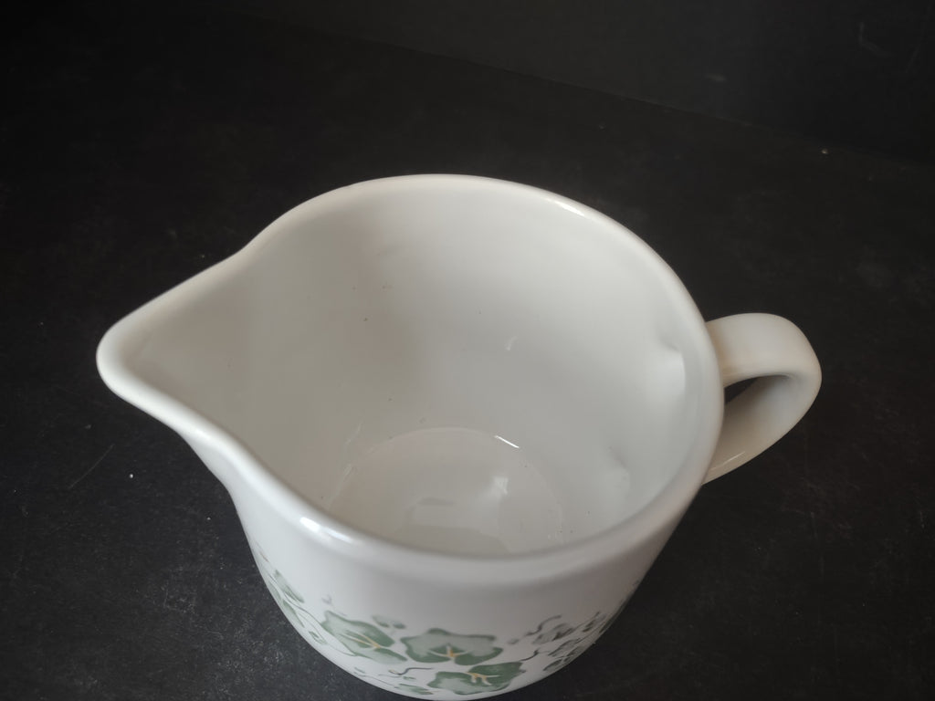 Corelle Corning Callaway Ivy Creamer Pitcher Syrop 3" JAY (lot 2928c)