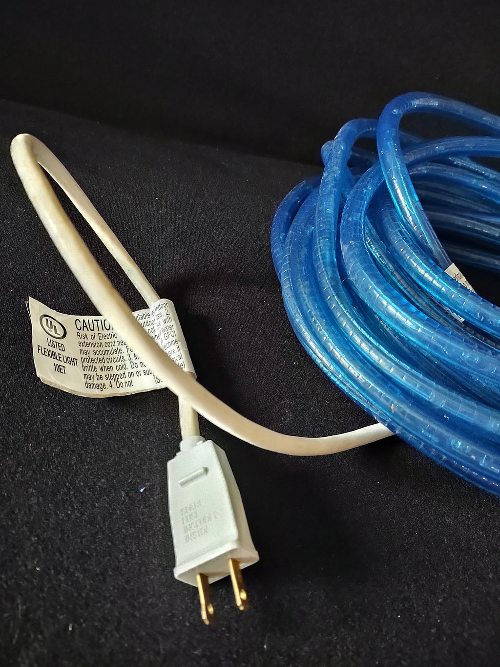 Christmas 35" Blue LED Rope Light (lot 3292)