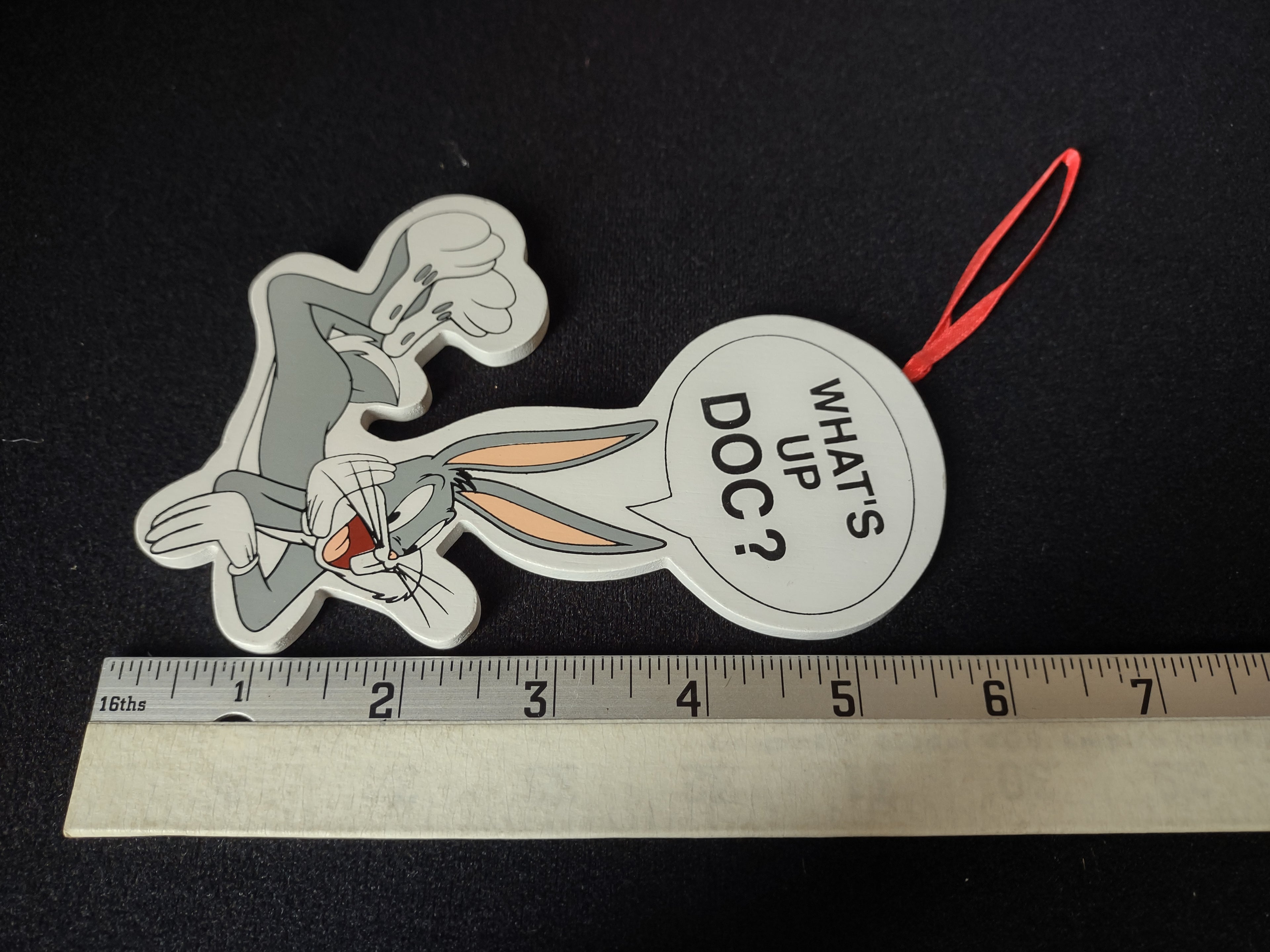 Set of 2 Looney Tunes Ornaments Warner Bros. Santa's World Christmas (lot 1599)