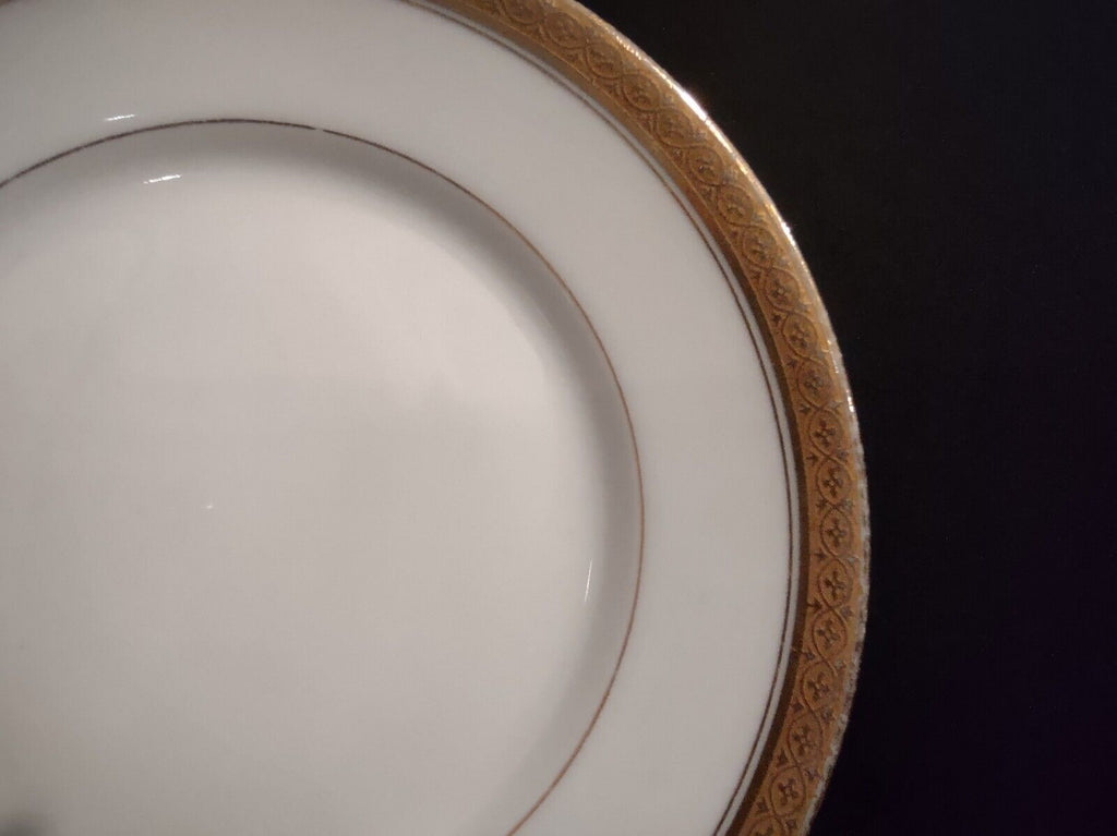 Wm Guerin France Limoges Bread/Butter Plate 6-1/4" Gold Trim (lot 685)