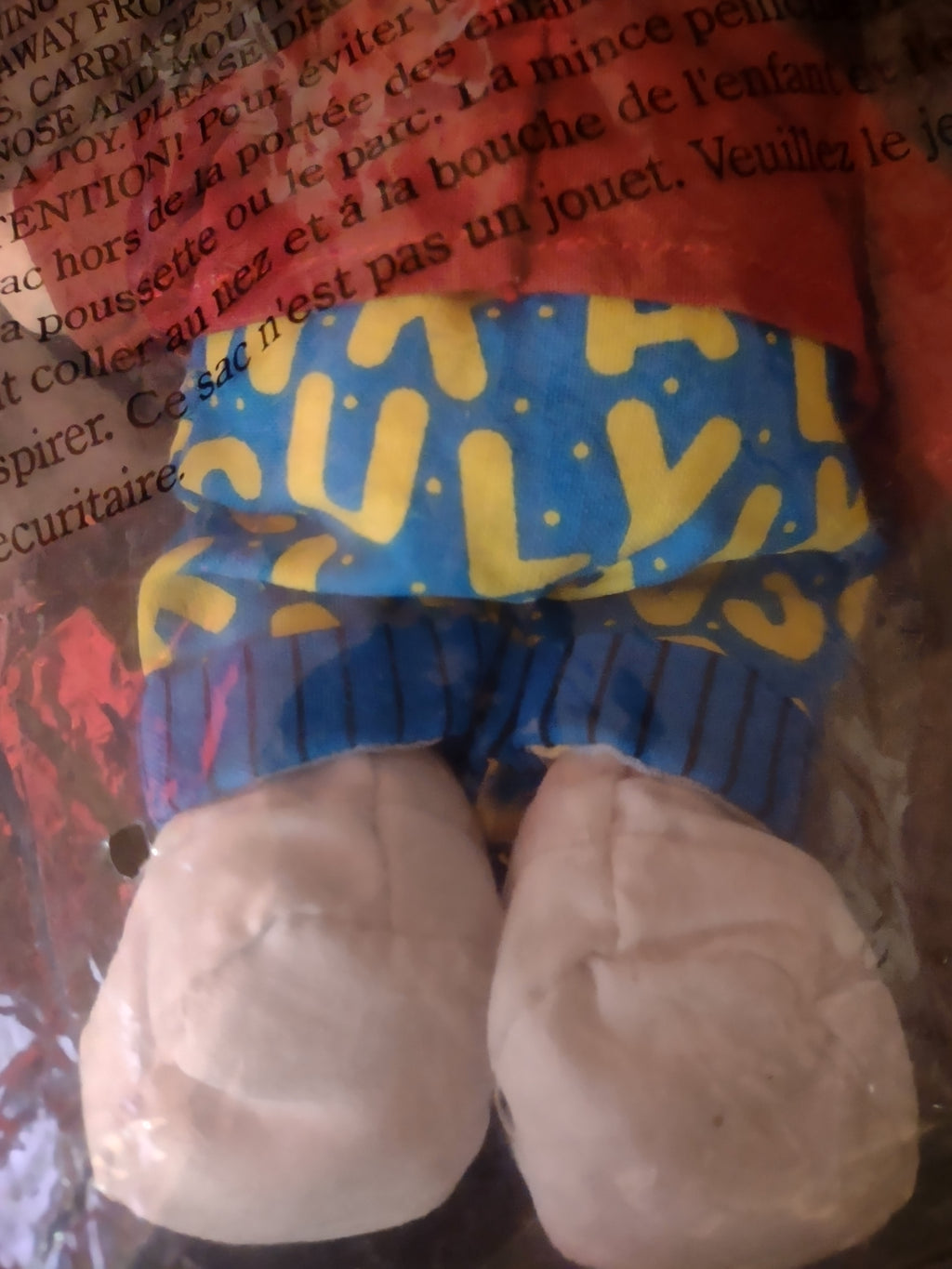 Vintage Campbells Kids Alphabet Soup Beanbag Plush Toys Girl Boy (Lot 4737)