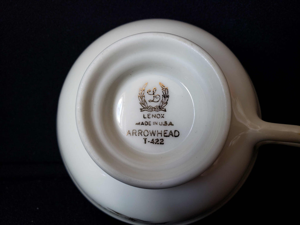 Vintage Lenox Mc Kinley Tea Cup with Saucer (lot 1930)