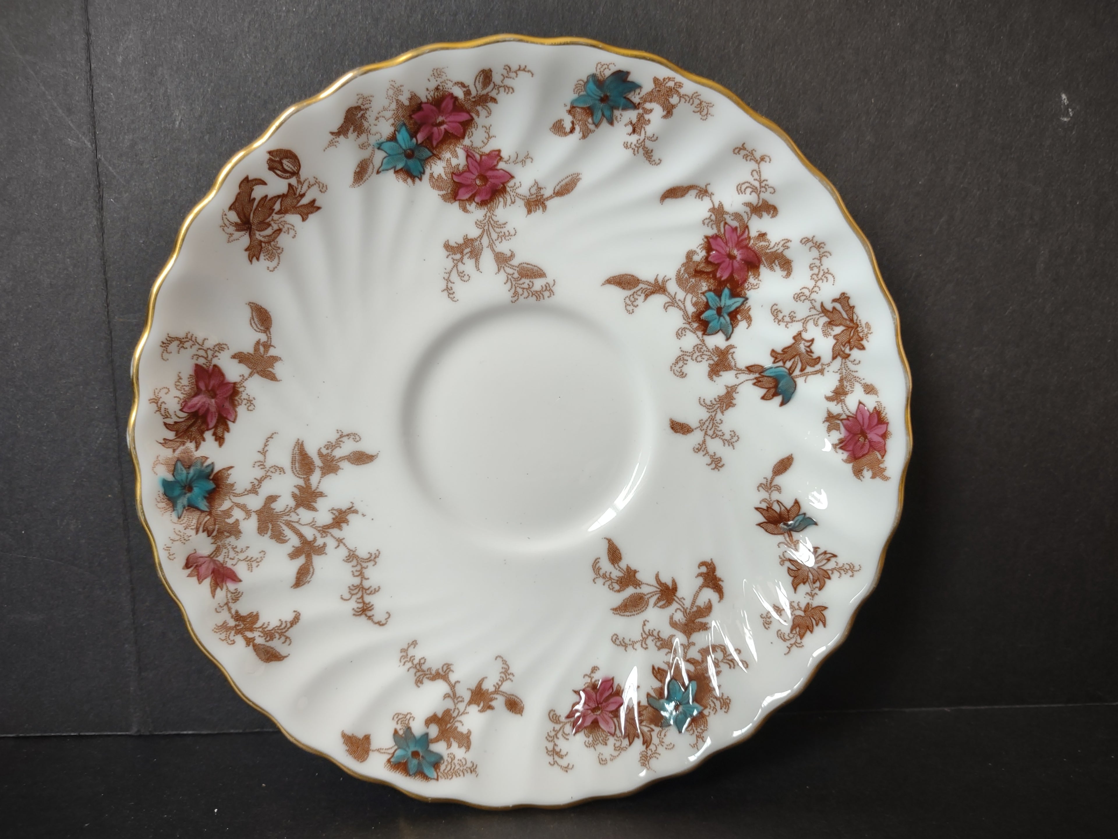Vintage Minton England Bone China Ancestor Saucer ONLY (lot 5453)