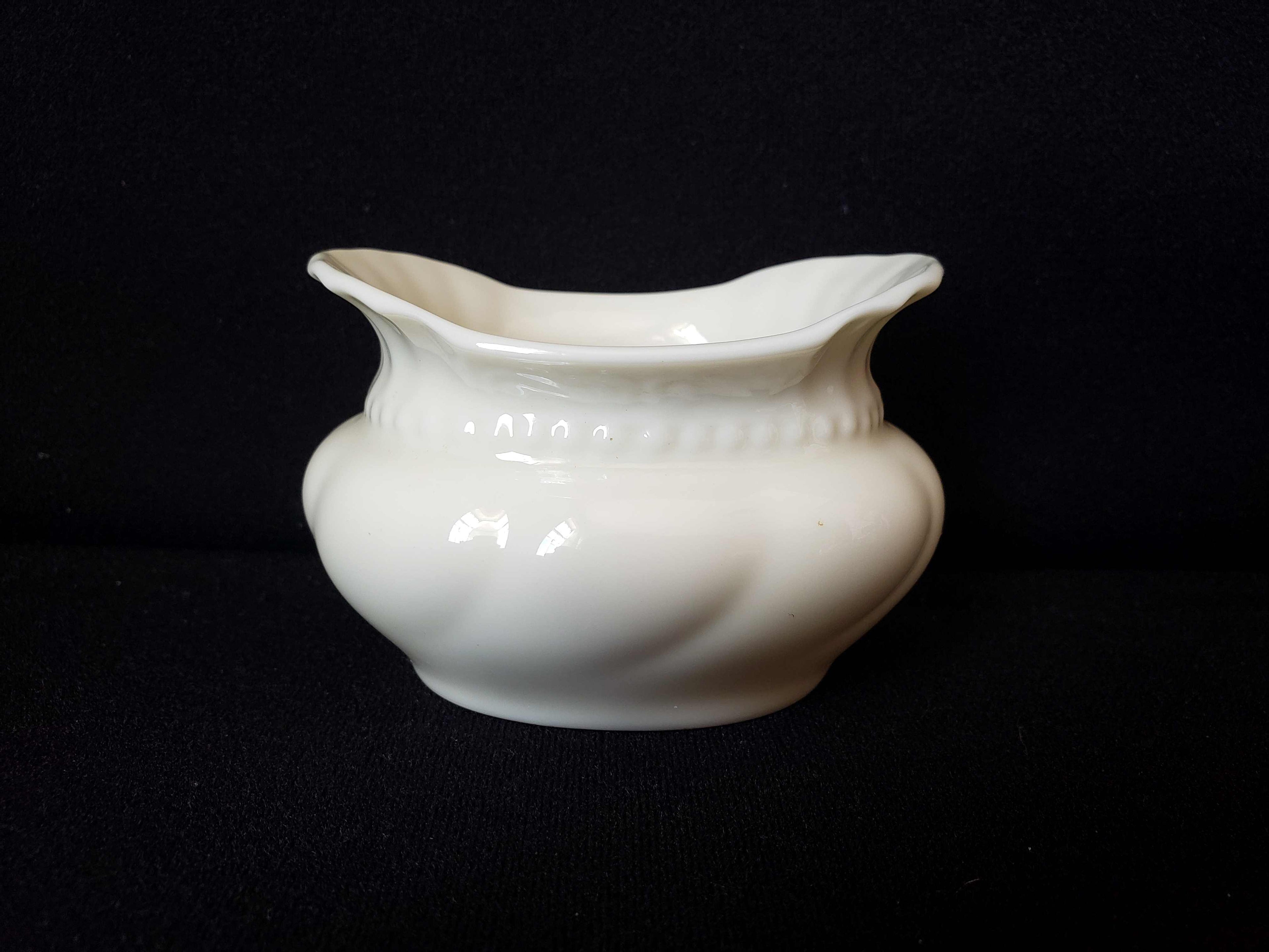 Vintage Lenox Sugar Bowl Green Stmap (lot 1986)