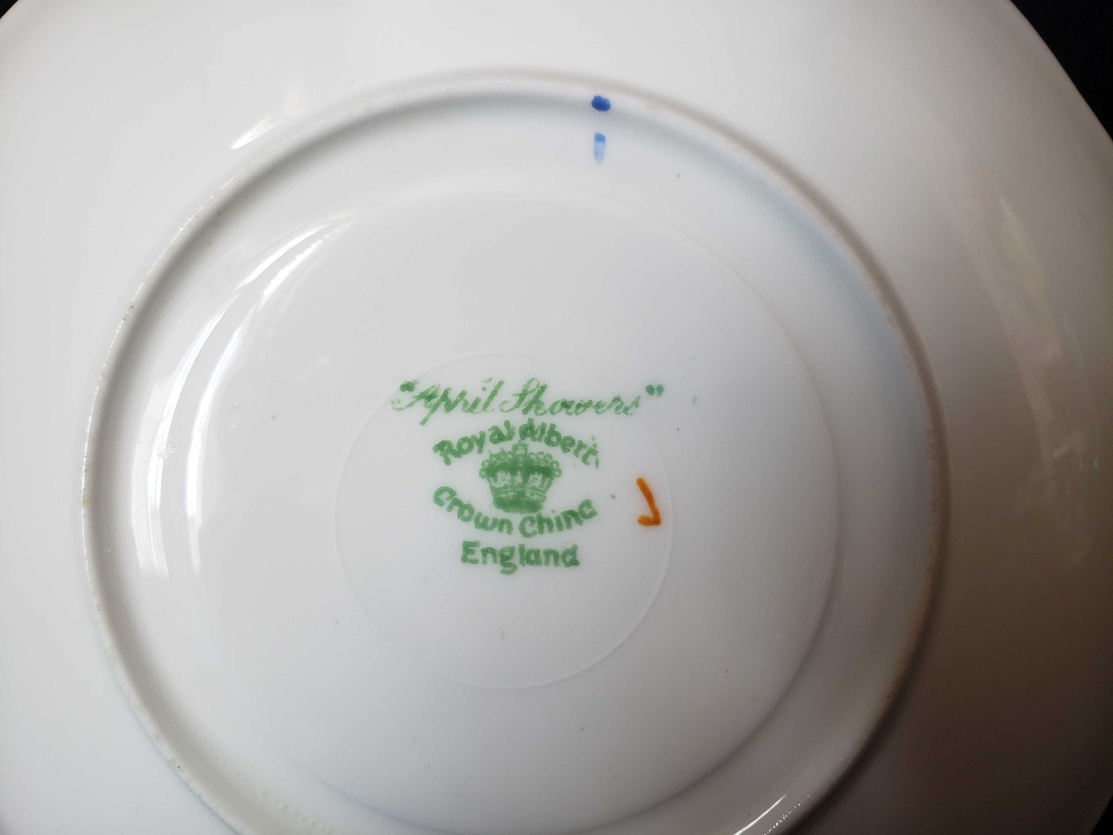 Vintage Royal Albert Crown April Showers China Saucer ONLY (2009)