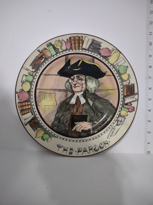 078 Vintage Collectible Royal Doulton The Parson Plate 10-1/2"