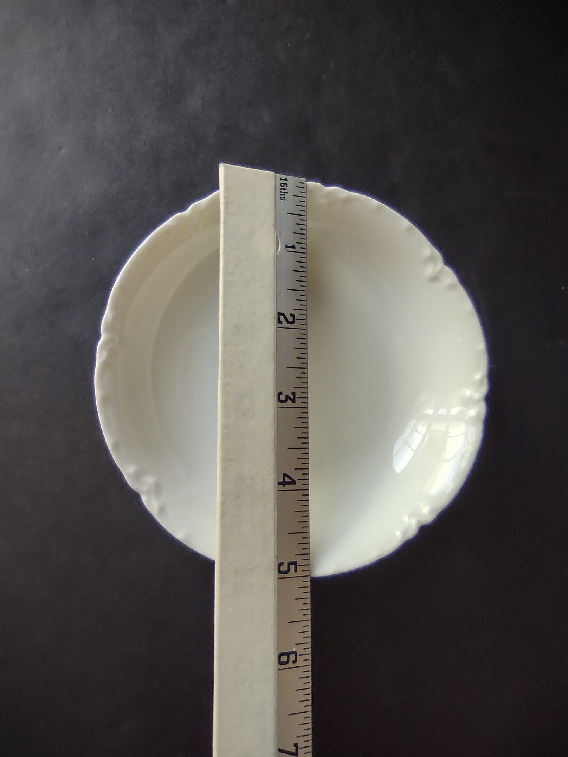 Haviland France Limoges Small Bowl 5" Plain White (lot 1026)